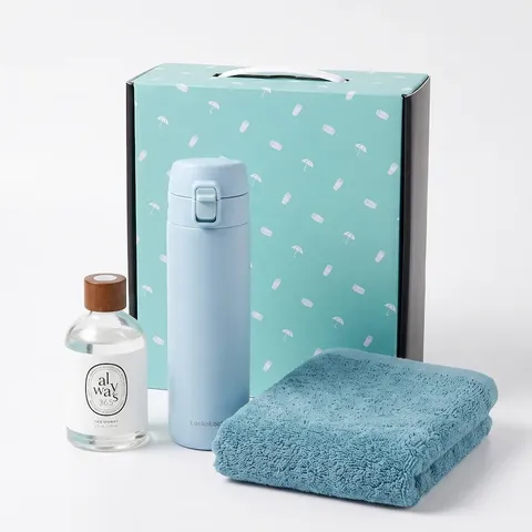 락앤락 마일드 원터치 500ml 텀블러 + 송월 타월 150g + 디퓨저 200ml